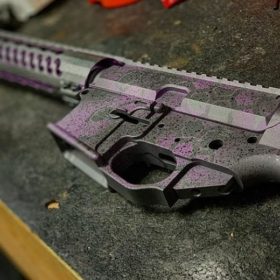 Ar15 with Cerakoted pattern